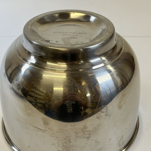 Vintage Sunbeam MixMaster Chrome Stand Mixer Replacement Parts - SMALL BOWL - Picture 4 of 7